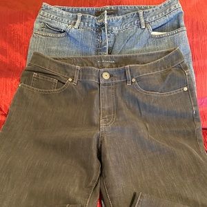 2 Pairs Elie Tahari Jeans
